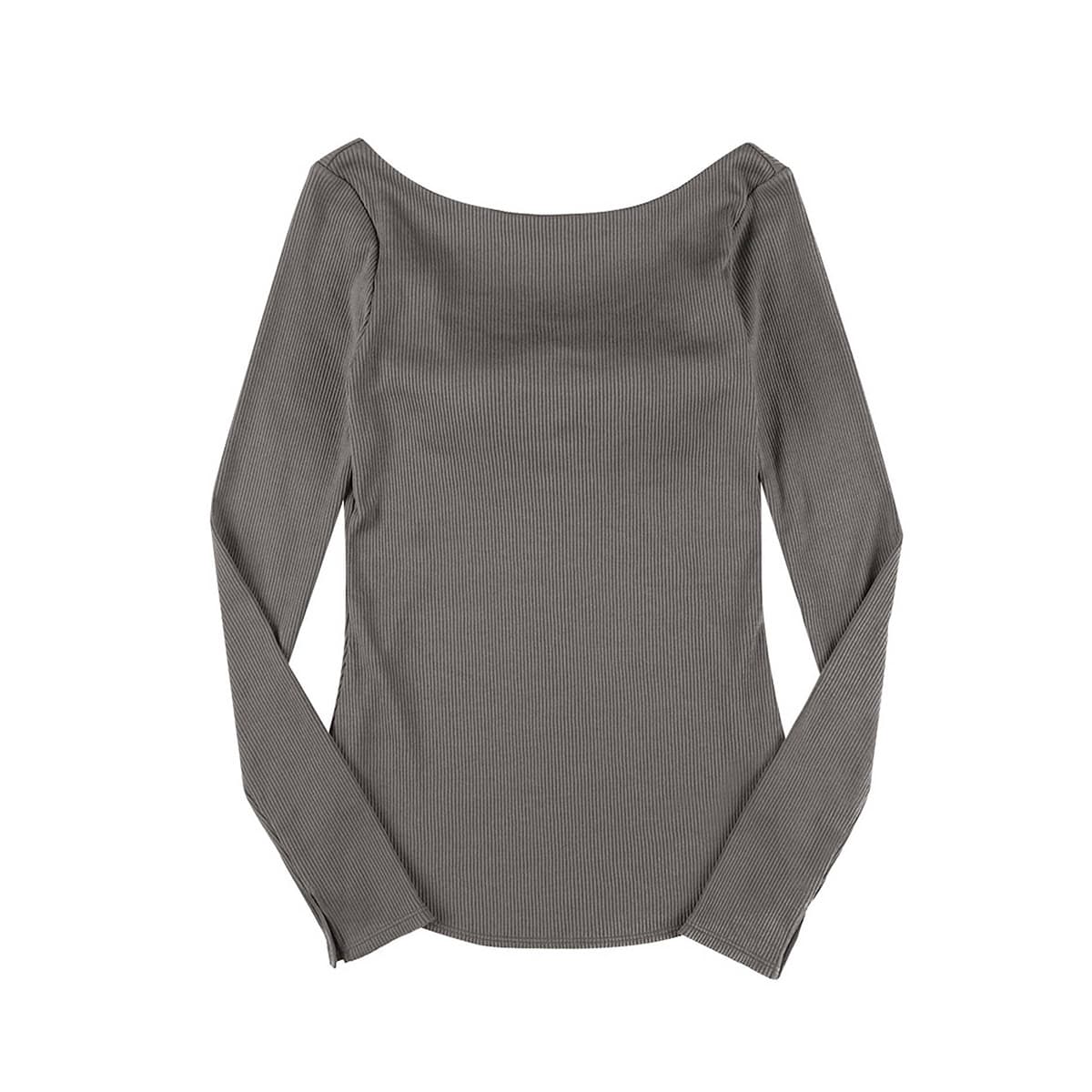 OUR WACOAL アワワコール カップインバックオープンリブTシャツ