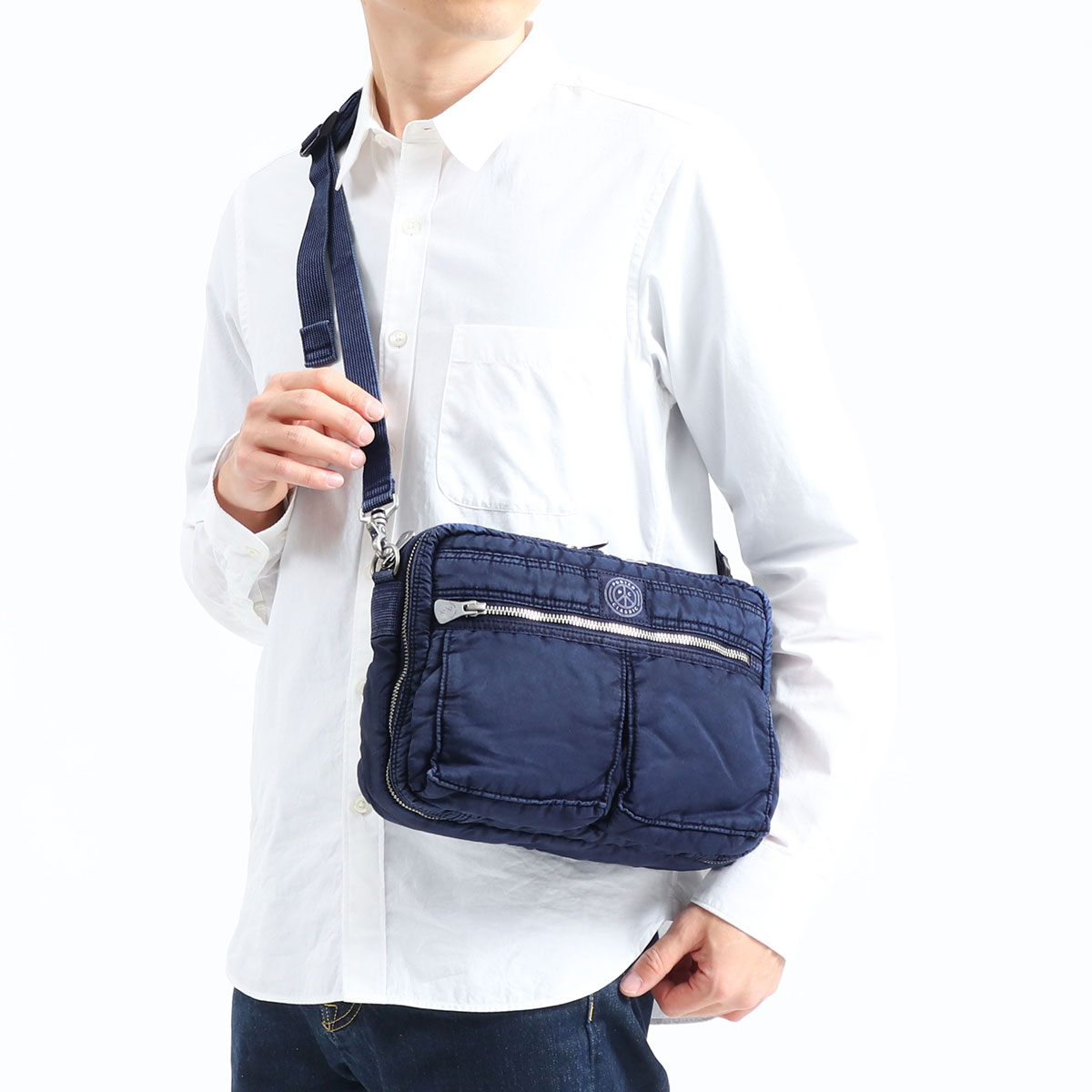 porterclassic SUPER NYLON SHOULDER BAG M