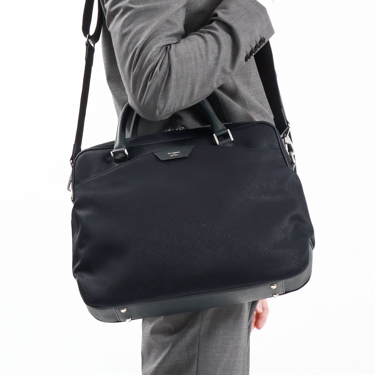 PELLE MORBIDA ペッレモルビダ Capitano ブリーフケース CA301｜【正規