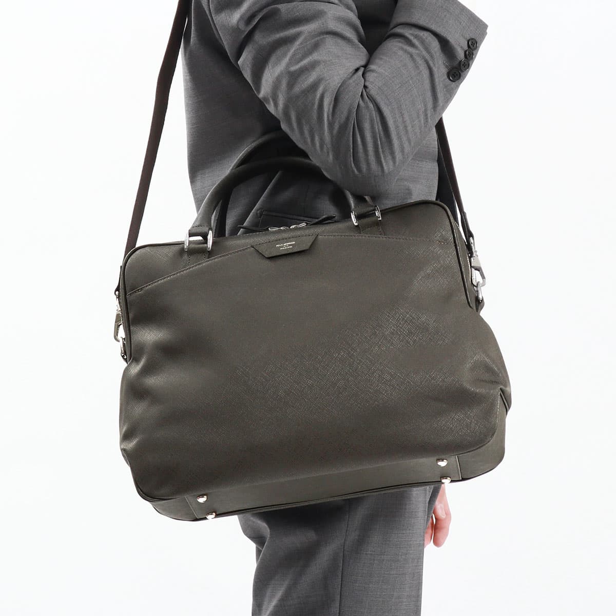 PELLE MORBIDA ペッレモルビダ Capitano ブリーフケース CA302｜【正規