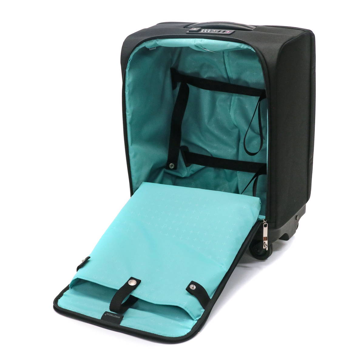 室外 プロテカ スーツケース 日本製 マックスパスソフト3 機内持込可 23L 2kg 1~2泊 コインロッカーサイズ ストッパー付 12836  通販