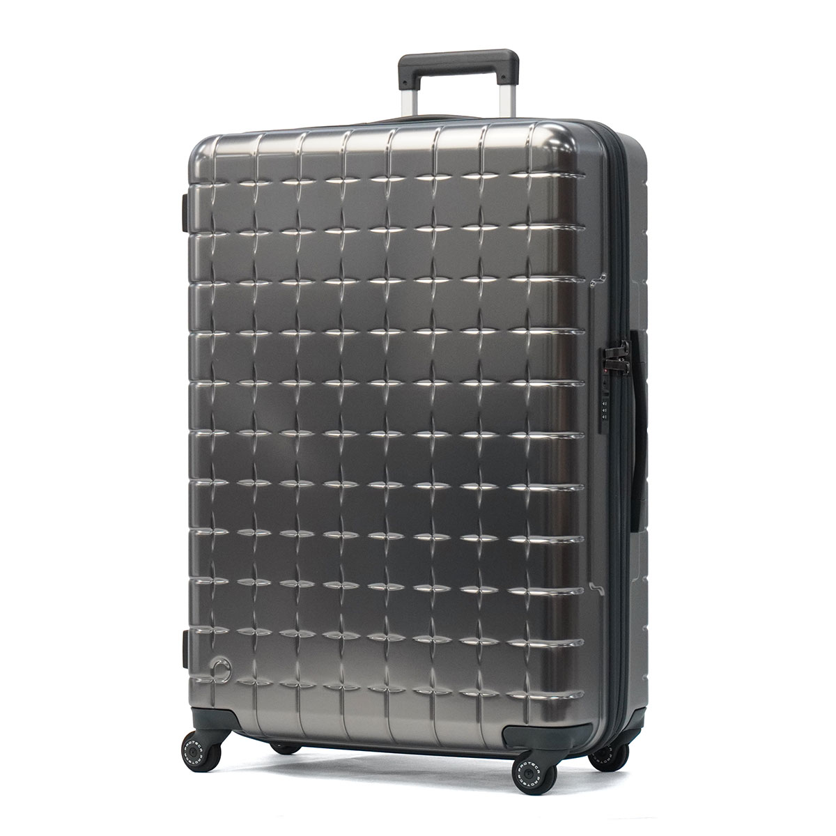 【PROTECA】プロテカ 100L スーツケース 大容量　グレー 正規品10年保証】PROTeCA プロテカ 360G4 メタリック 2 スーツケース