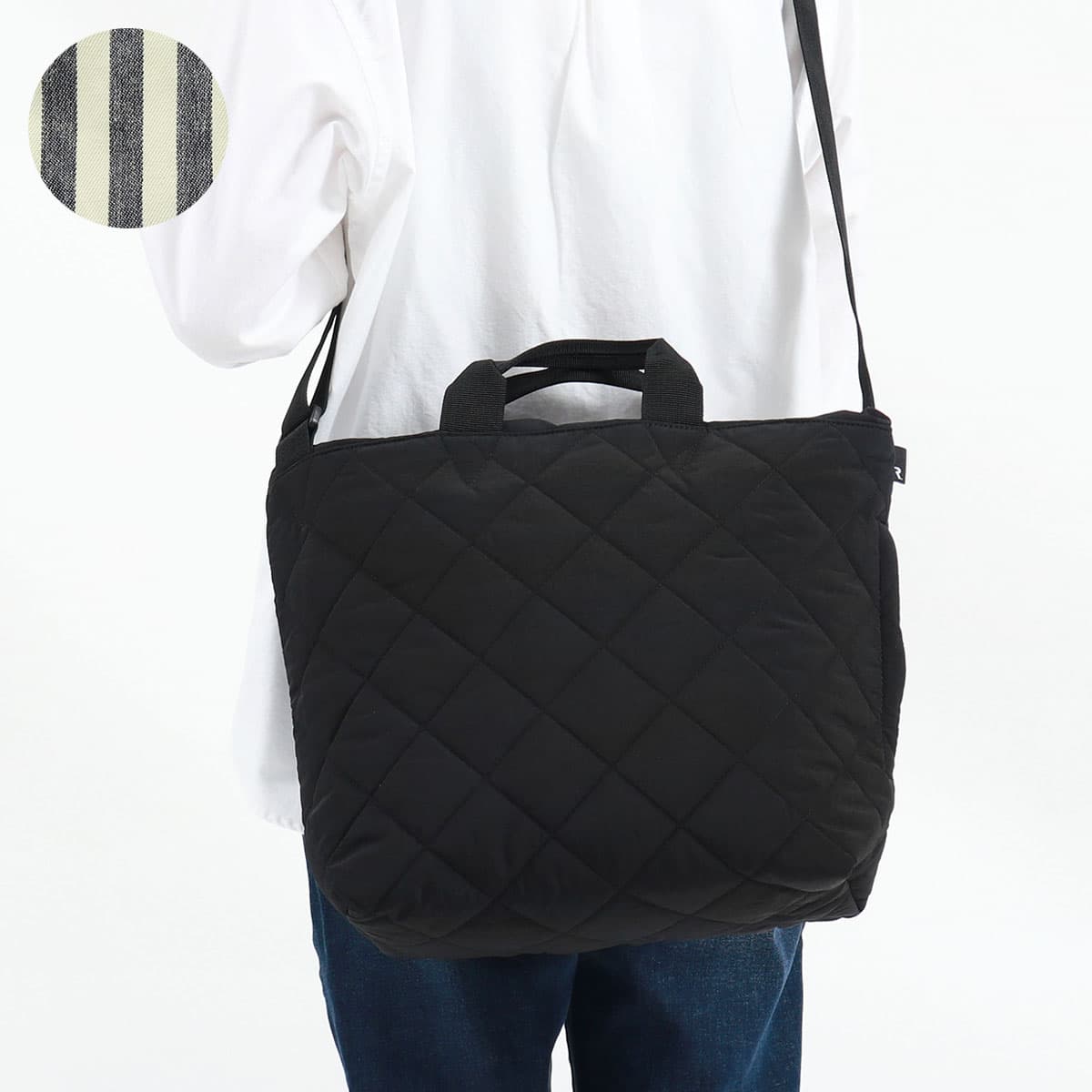 ROOTOTE ルートート SN.ミディアム2way.ダイヤキルト-E 2WAY トート