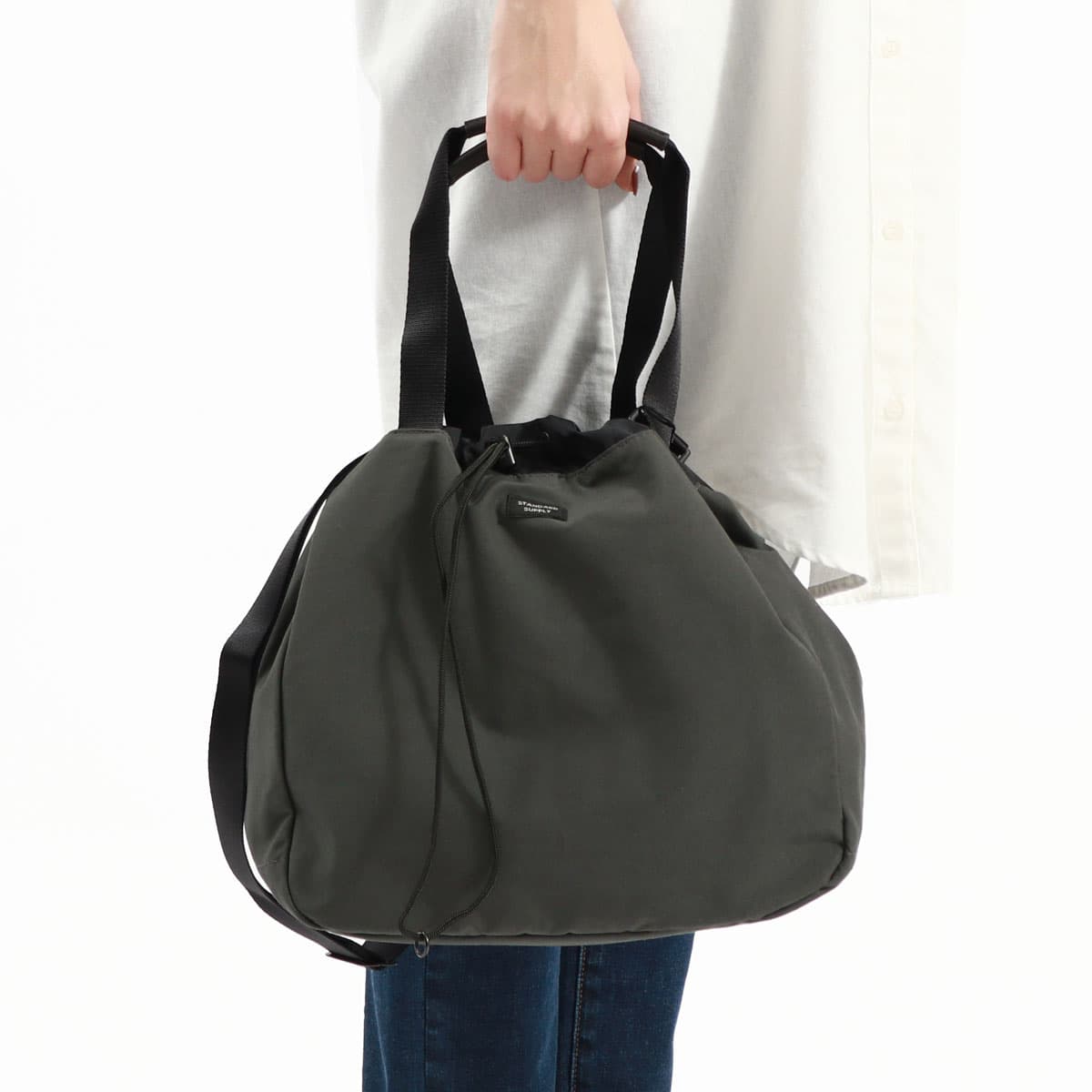 STANDARD SUPPLY スタンダードサプライ SIMPLICITY 2WAY DRAWSTRING 