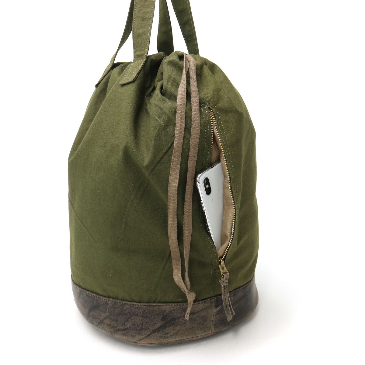 SLOW スロウ tent cloth laundry bag L 巾着バッグ 300S100I|【正規