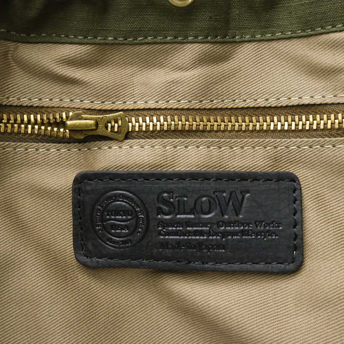 SLOW スロウ tent cloth laundry bag L 巾着バッグ 300S100I|【正規