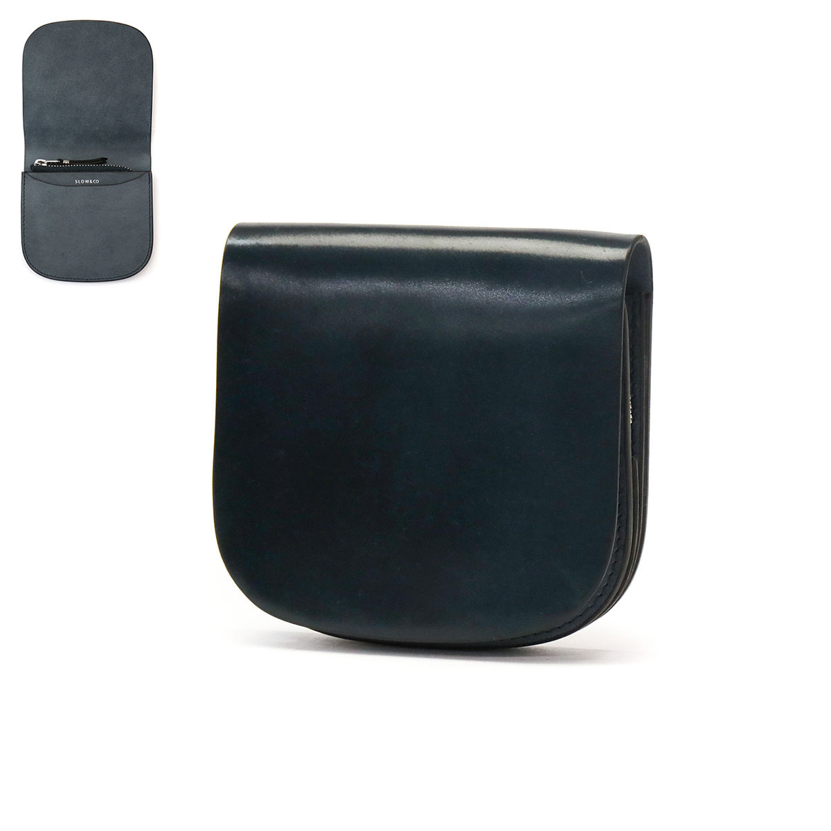 SLOW スロウ cordovan round mini wallet 財布 SO777J｜【正規販売店 