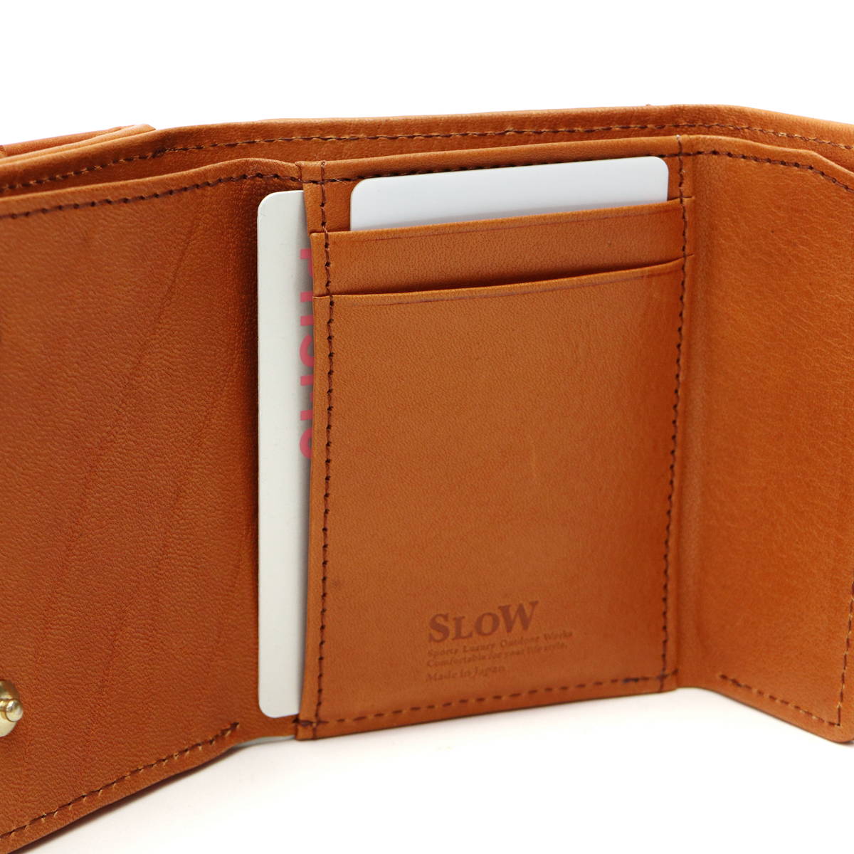 SLOW スロウ bono hold mini wallet 三つ折り財布 SO742I｜【正規販売