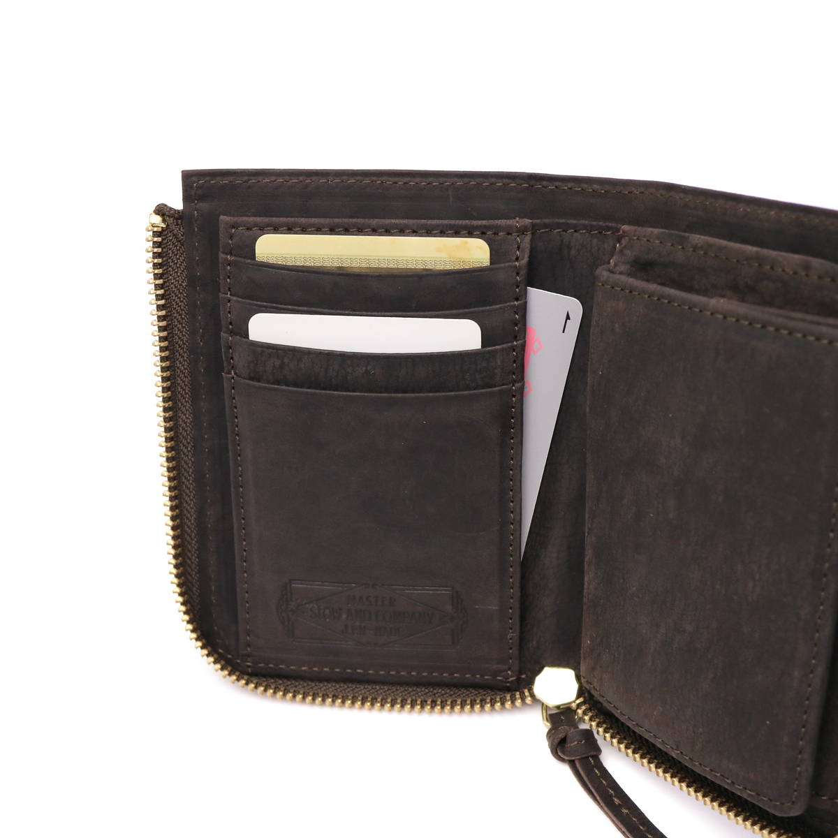 SLOW スロウ kudu L zip short wallet L字ファスナー二つ折り財布