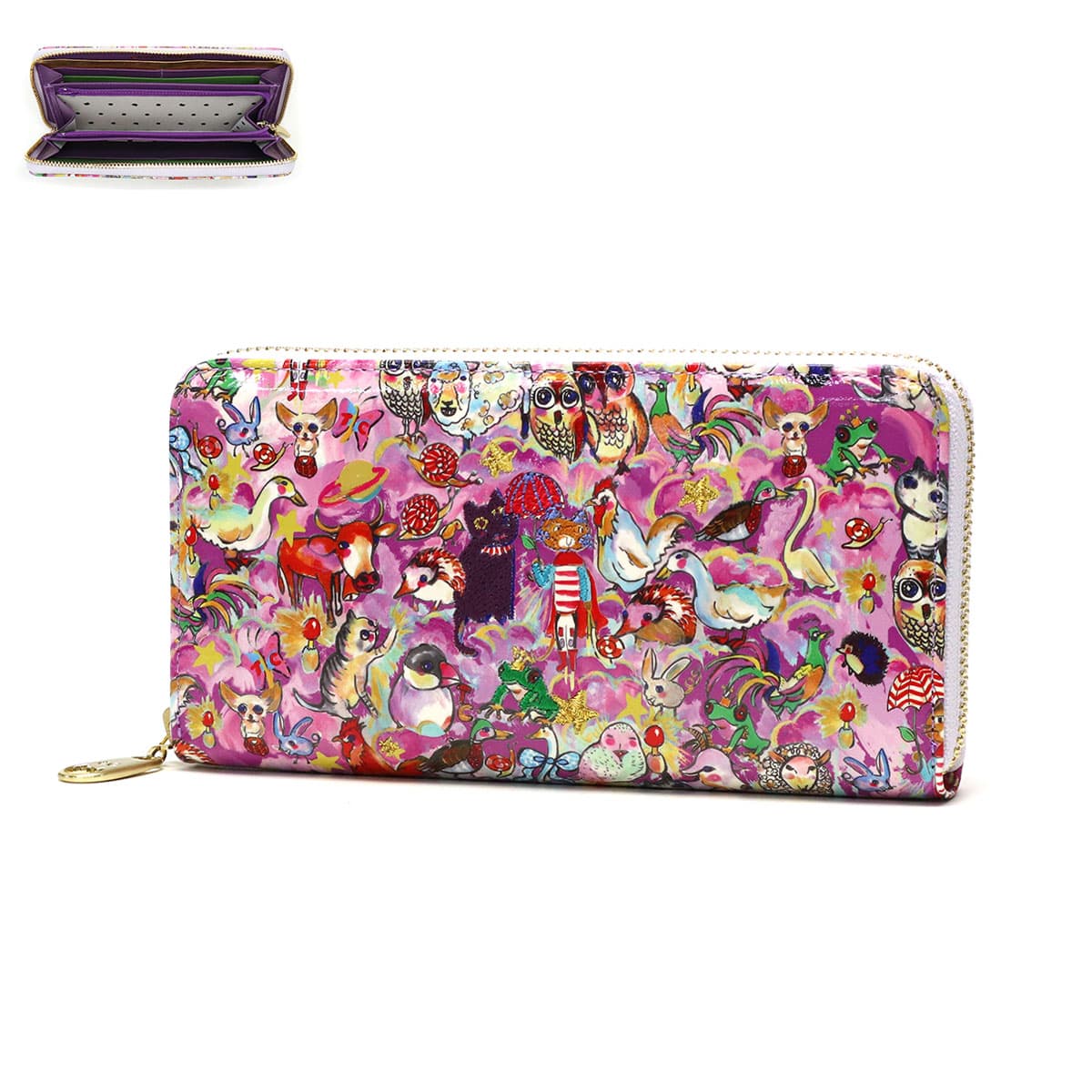 tsumori chisato CARRY ツモリチサト キャリー 森のどうぶつたち 長