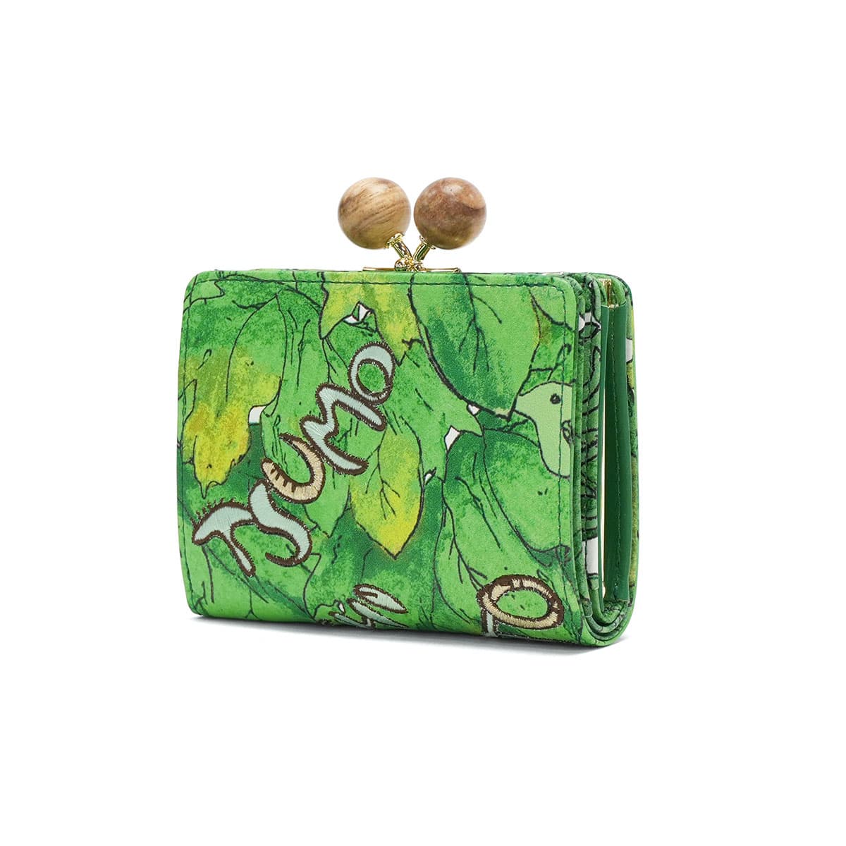 tsumori chisato CARRY ツモリチサト 葉っぱ 二つ折り財布 56001