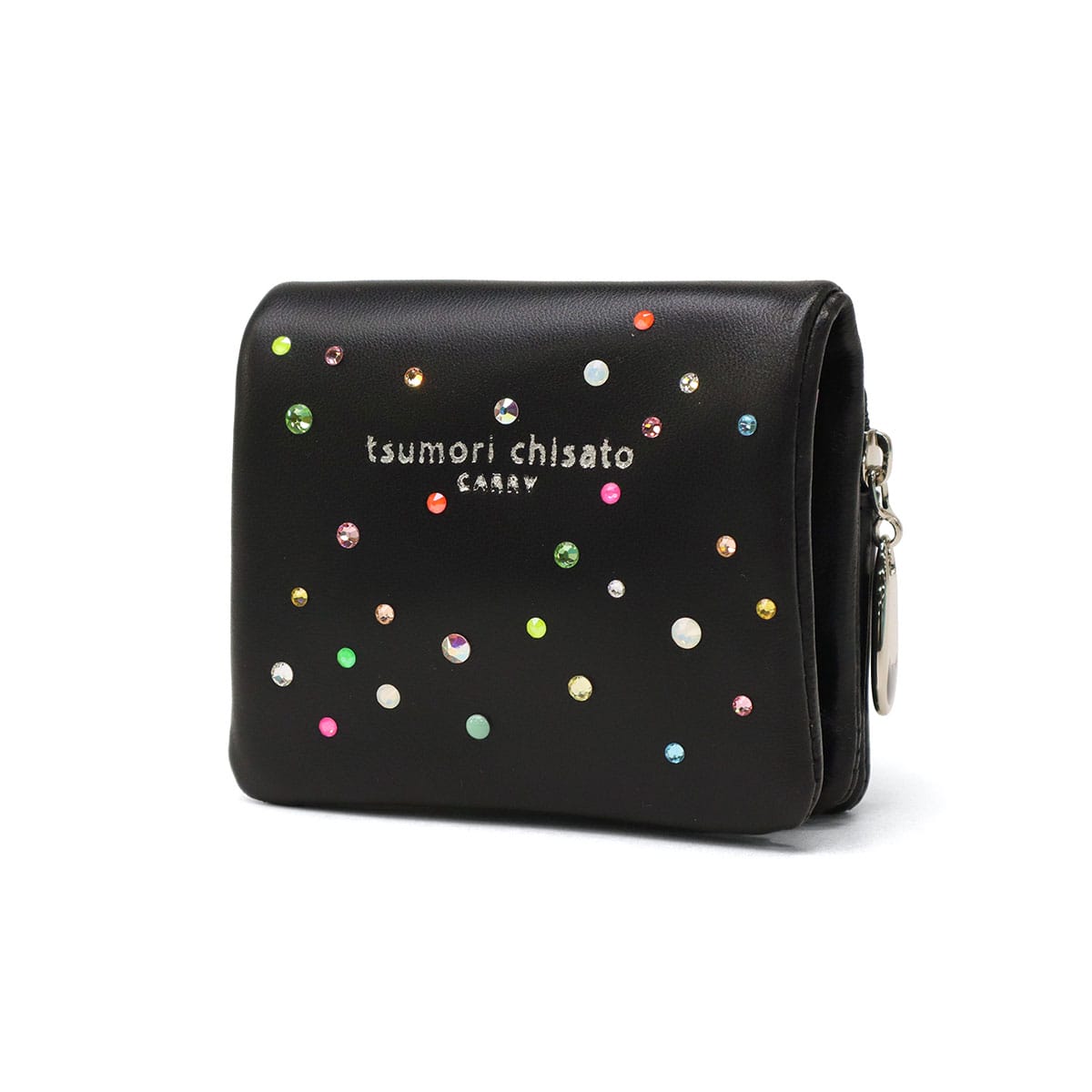 tsumori chisato CARRY ツモリチサト KiraKira Stone 二つ折り財布 