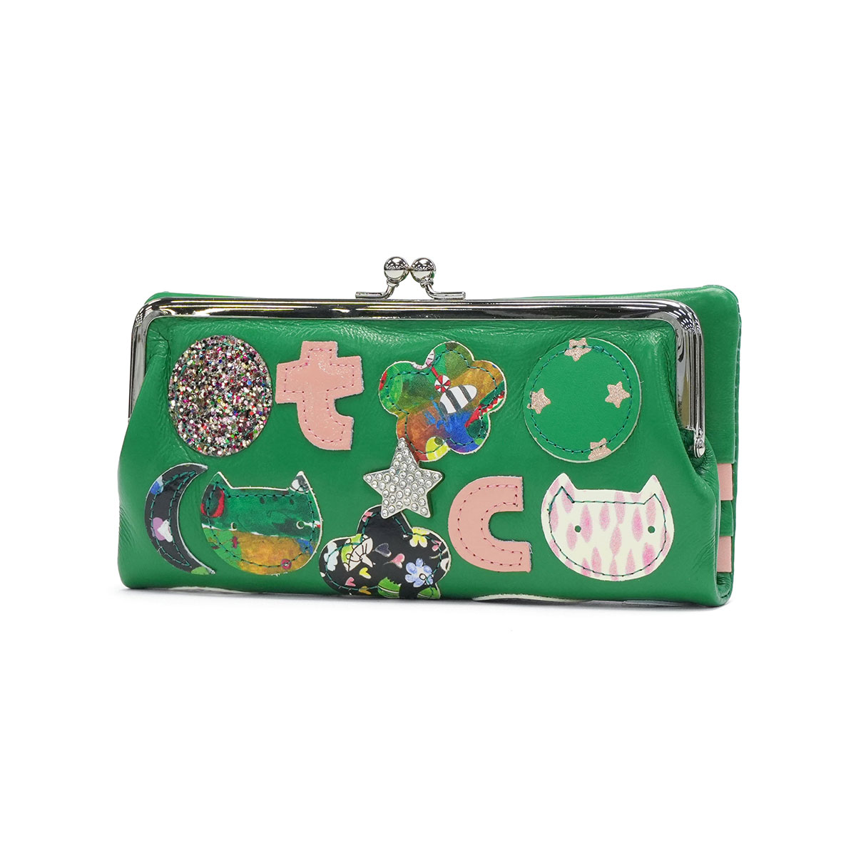 tsumori chisato CARRY ツモリチサト tcパッチワーク 財布 57967