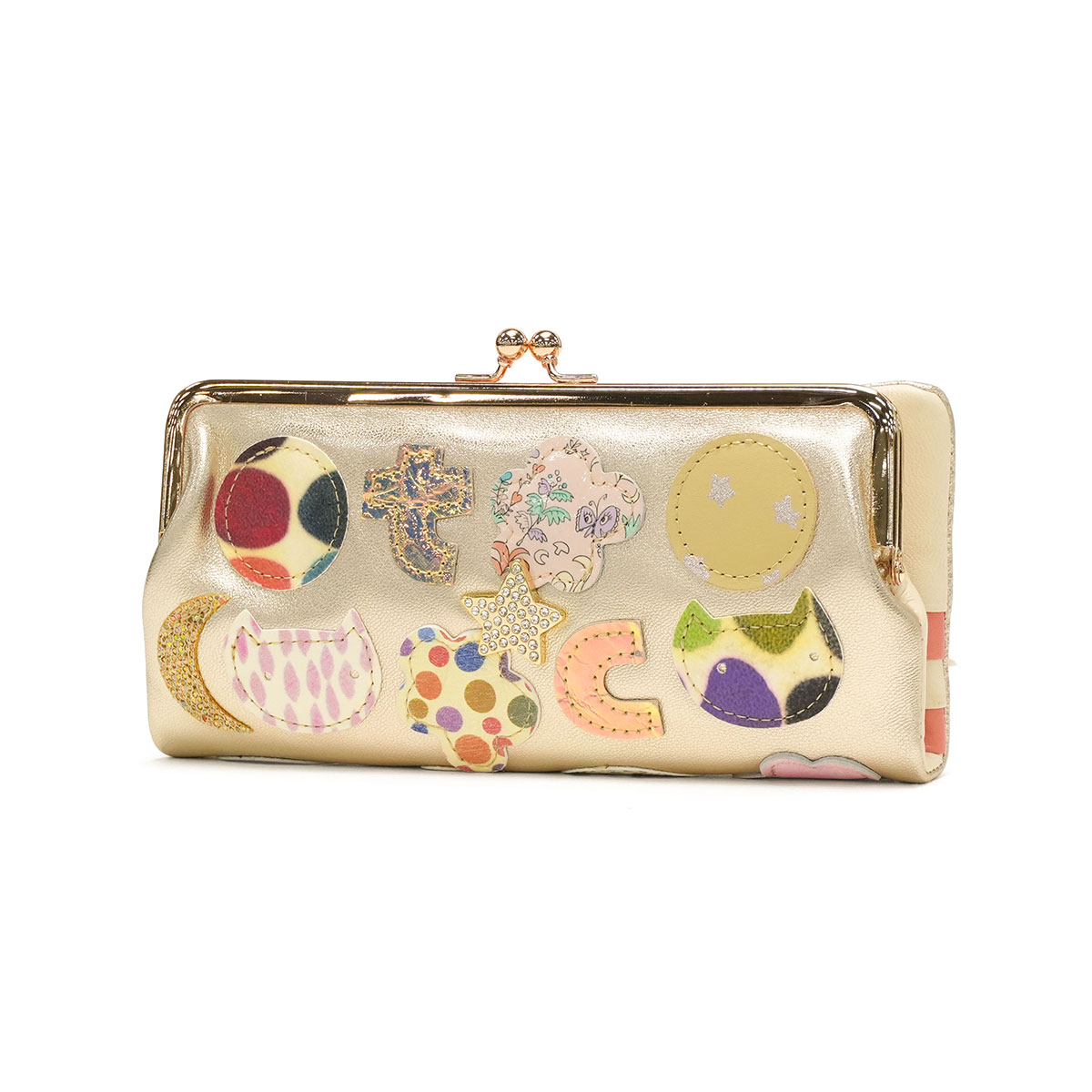 tsumori chisato CARRY ツモリチサト tcパッチワーク 財布 57967