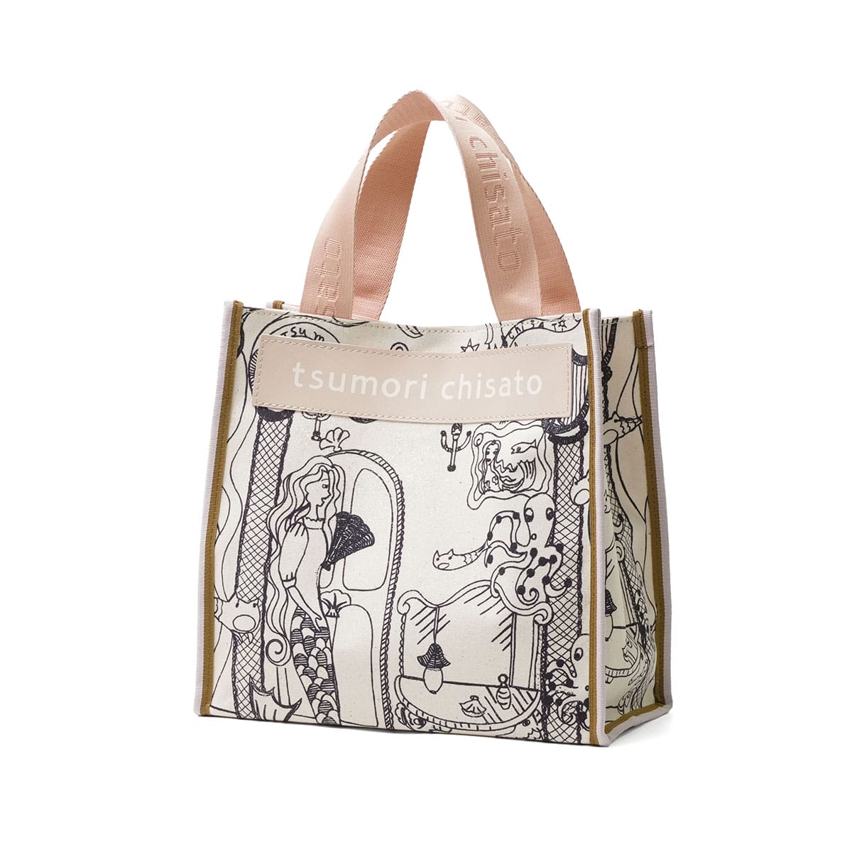 tsumori chisato CARRY ツモリチサト マーメイドルーム トートバッグ S