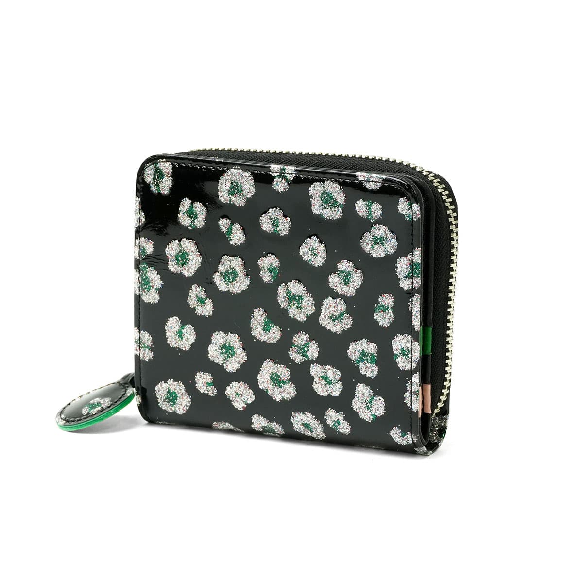 tsumori chisato CARRY ツモリチサト グリッターフラワー 二つ折り財布