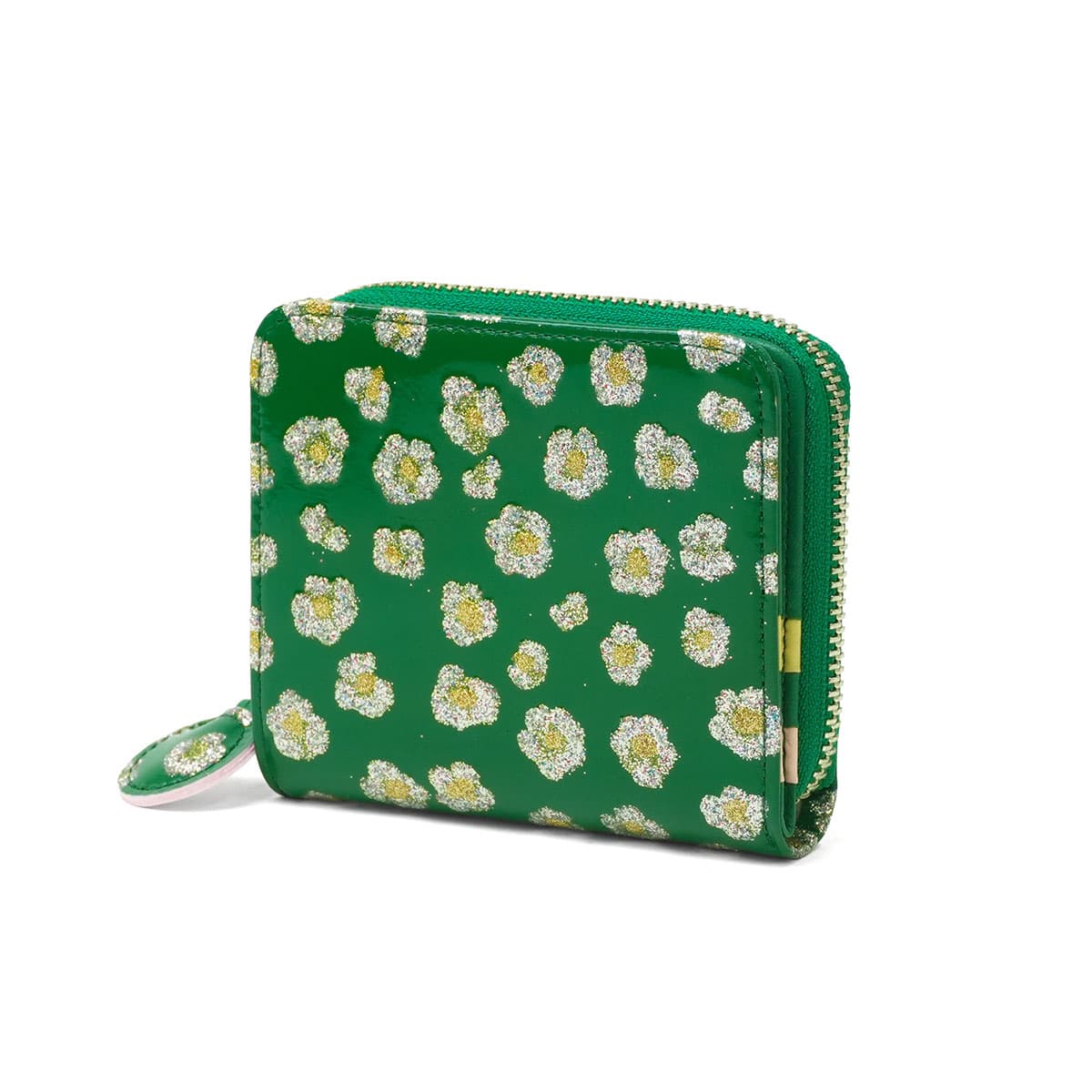 tsumori chisato CARRY ツモリチサト グリッターフラワー 二つ折り財布