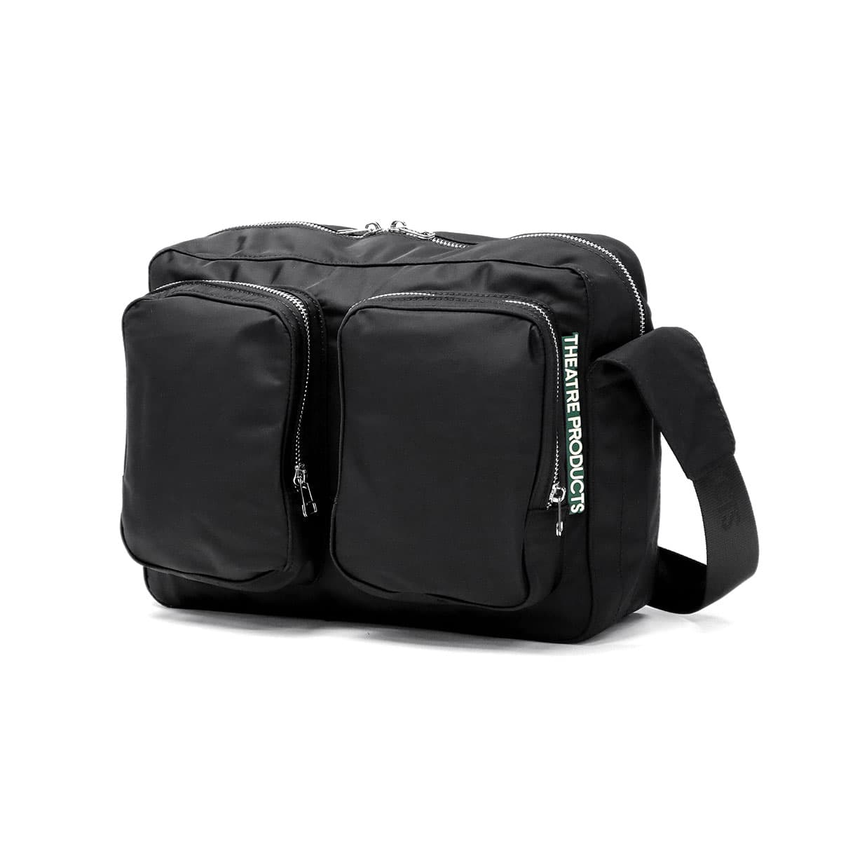 THEATRE PRODUCTS シアタープロダクツ NYLON OUT POCKET SHOLDER BAG 