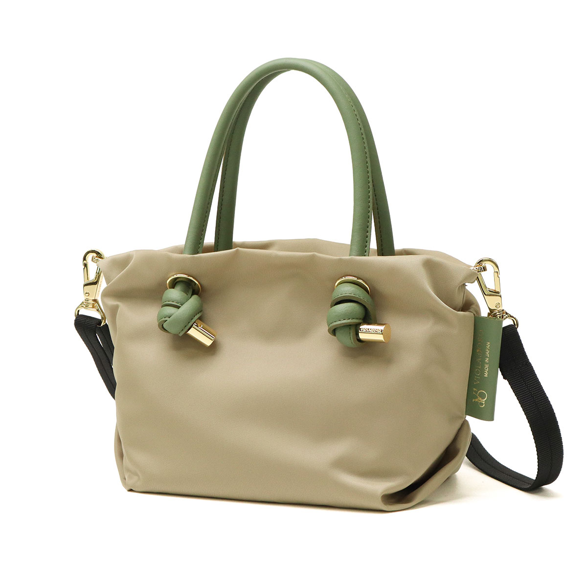 正規品】VIOLAd'ORO ヴィオラドーロ BIANCA トートバッグ 2WAY V