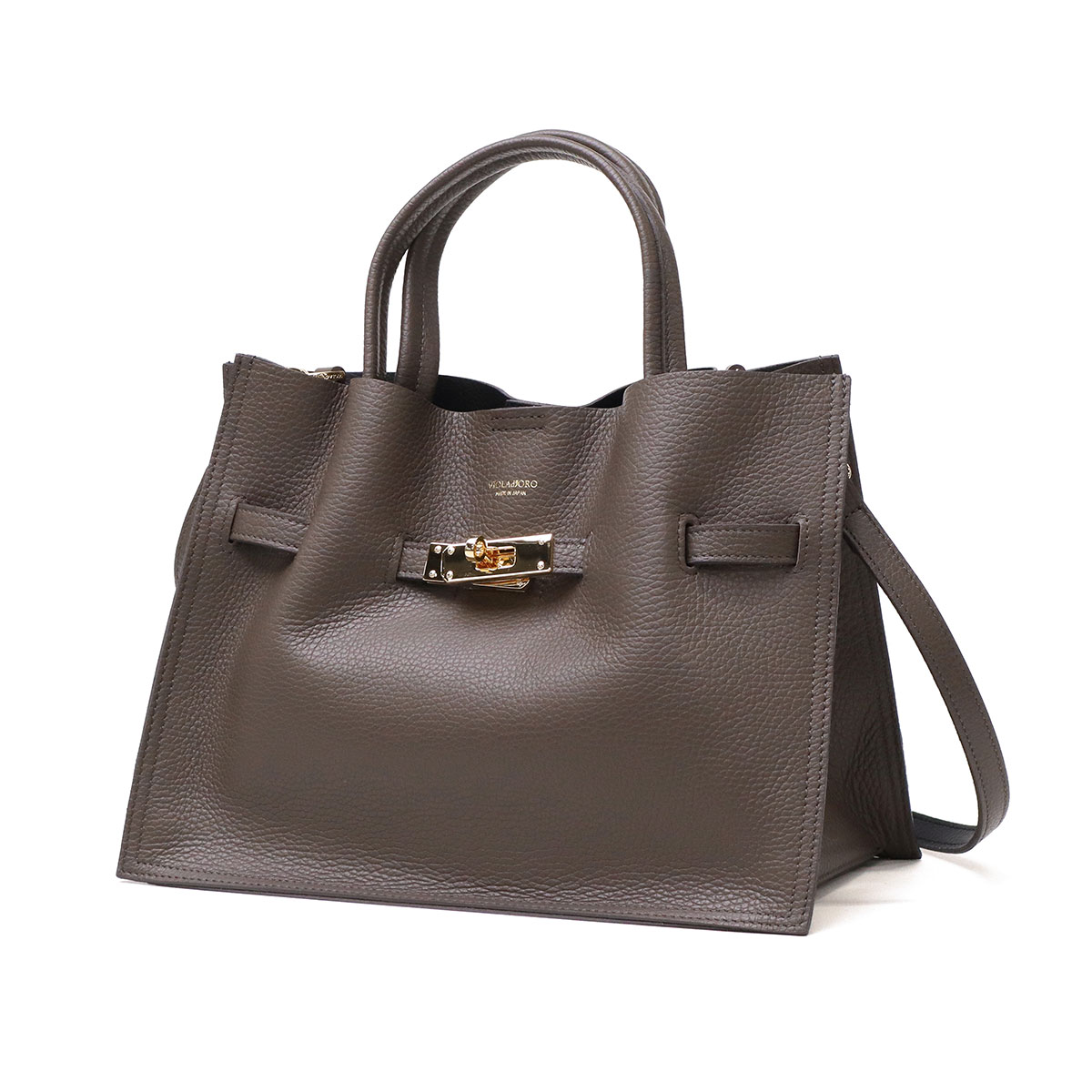 正規品】VIOLAd'ORO ヴィオラドーロ TRERO 2WAYトートバッグ V-1496