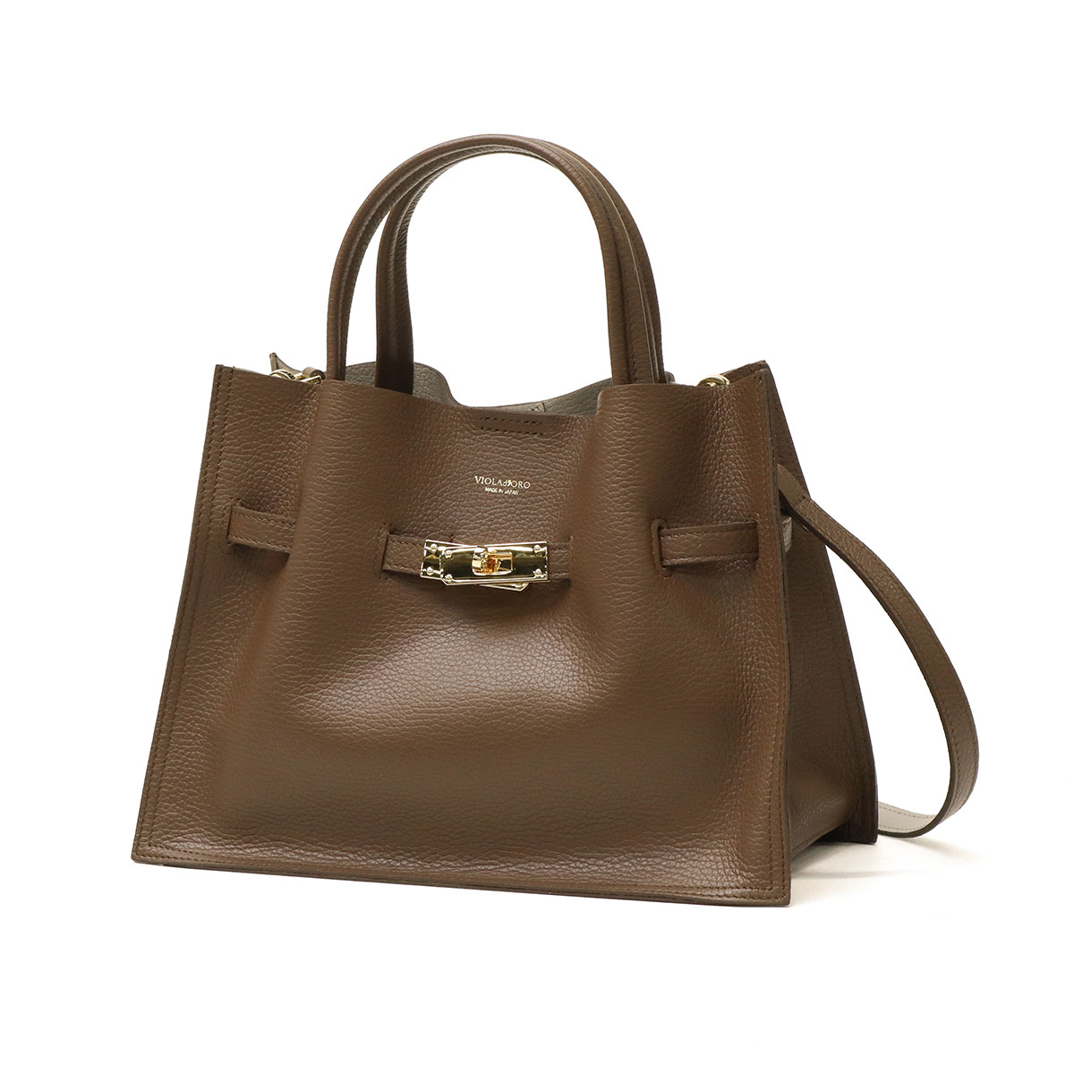 正規品】VIOLAd'ORO ヴィオラドーロ TRERO 2WAYトートバッグ V-1496