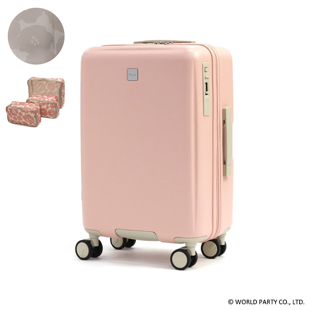 326power キャリーケース Wpc. Patterns ダブリュピーシー パターンズ sincere スーツケース