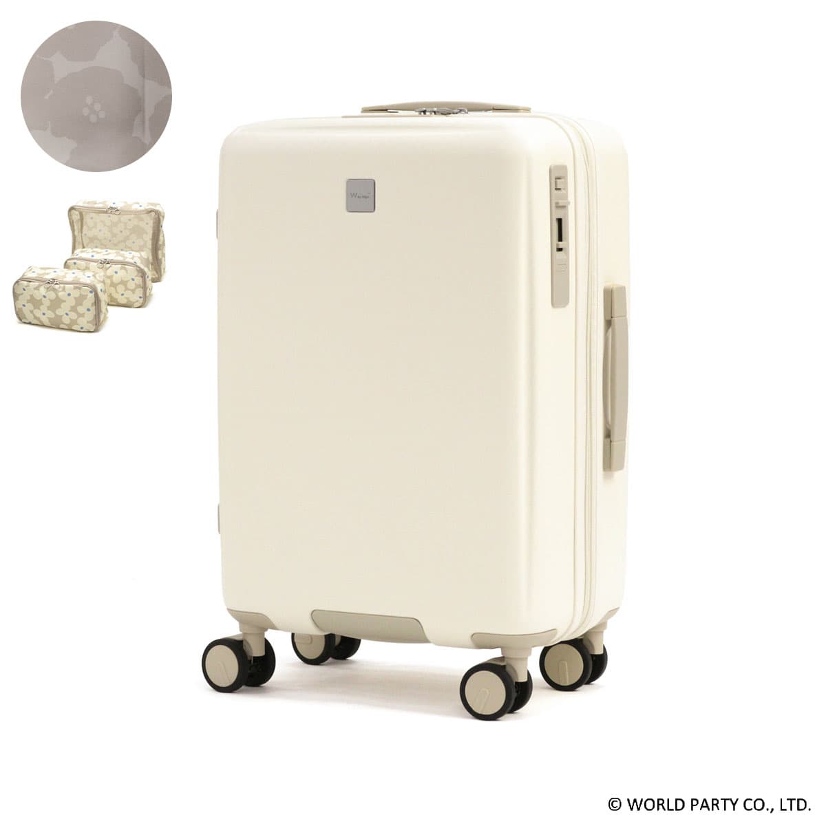 Wpc. Patterns ダブリュピーシー パターンズ sincere スーツケース