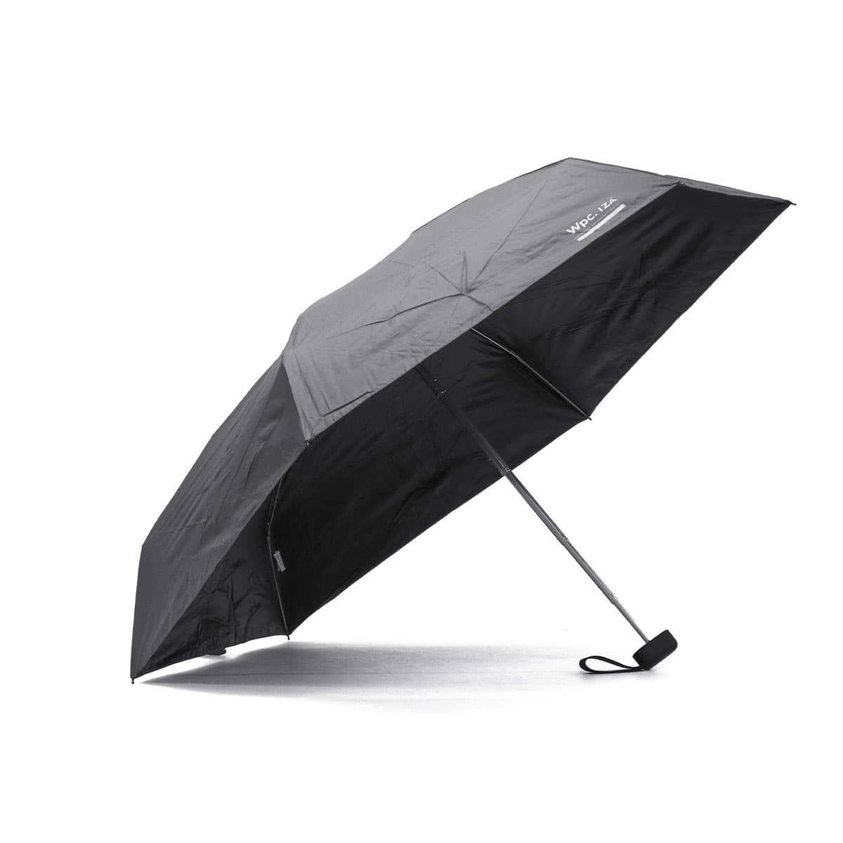 ボスザル　チャコール20本 Wpc. ダブリュピーシー IZA Type:Compact 折りたたみ傘 UPF50+ ZA020
