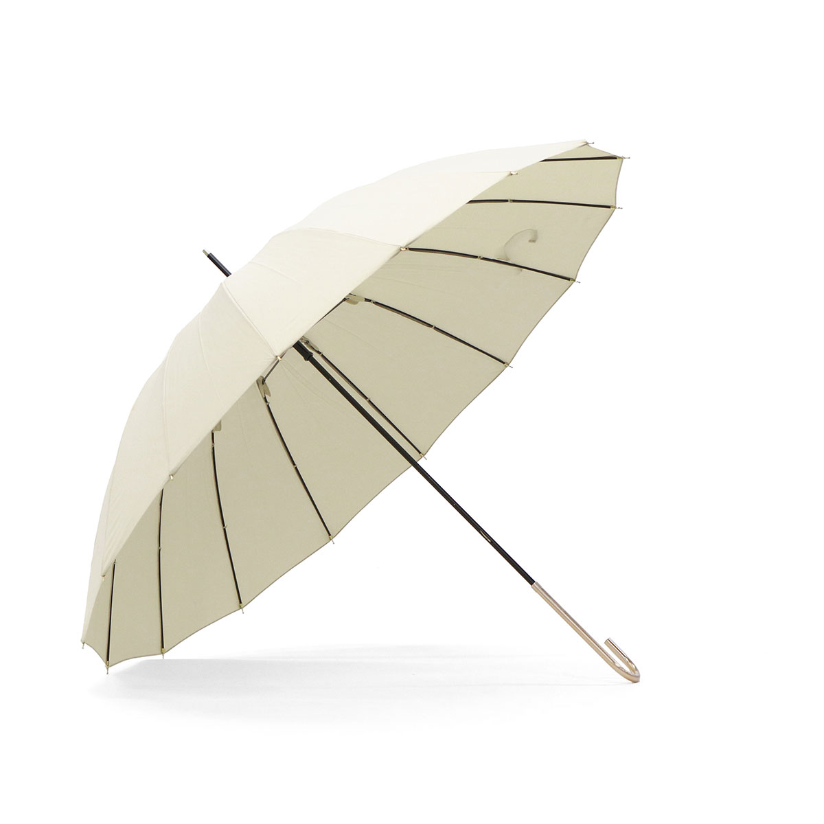 Wpc. ダブリュピーシー 16本骨ソリッド 長傘 5559-01 8774-04