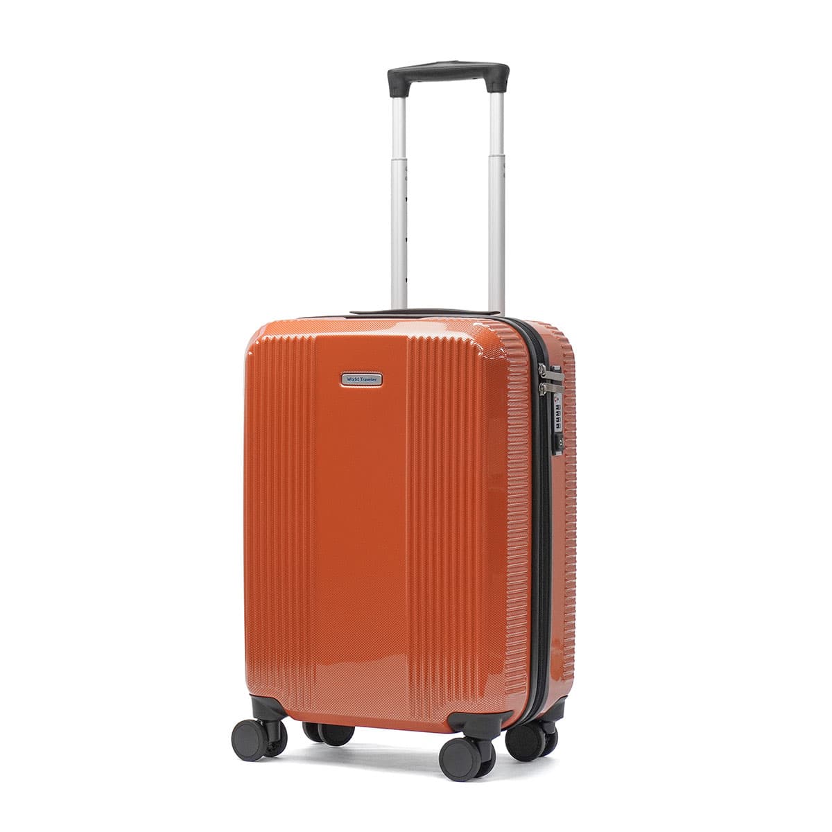 World Traveler ワールドトラベラー ボトムベイ スーツケース 機内