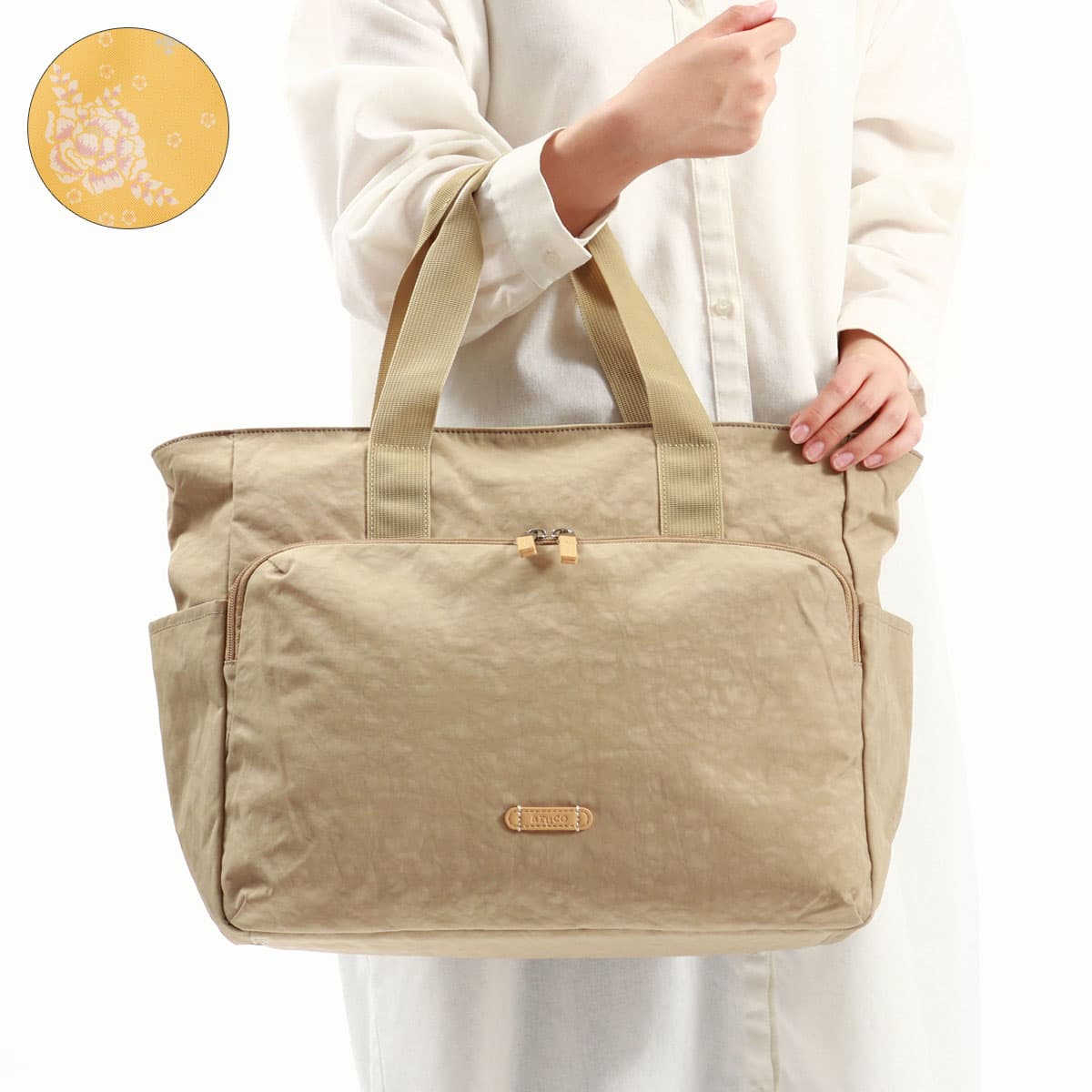 World Traveler ワールドトラベラー aruco by WT マイラ トートバッグ