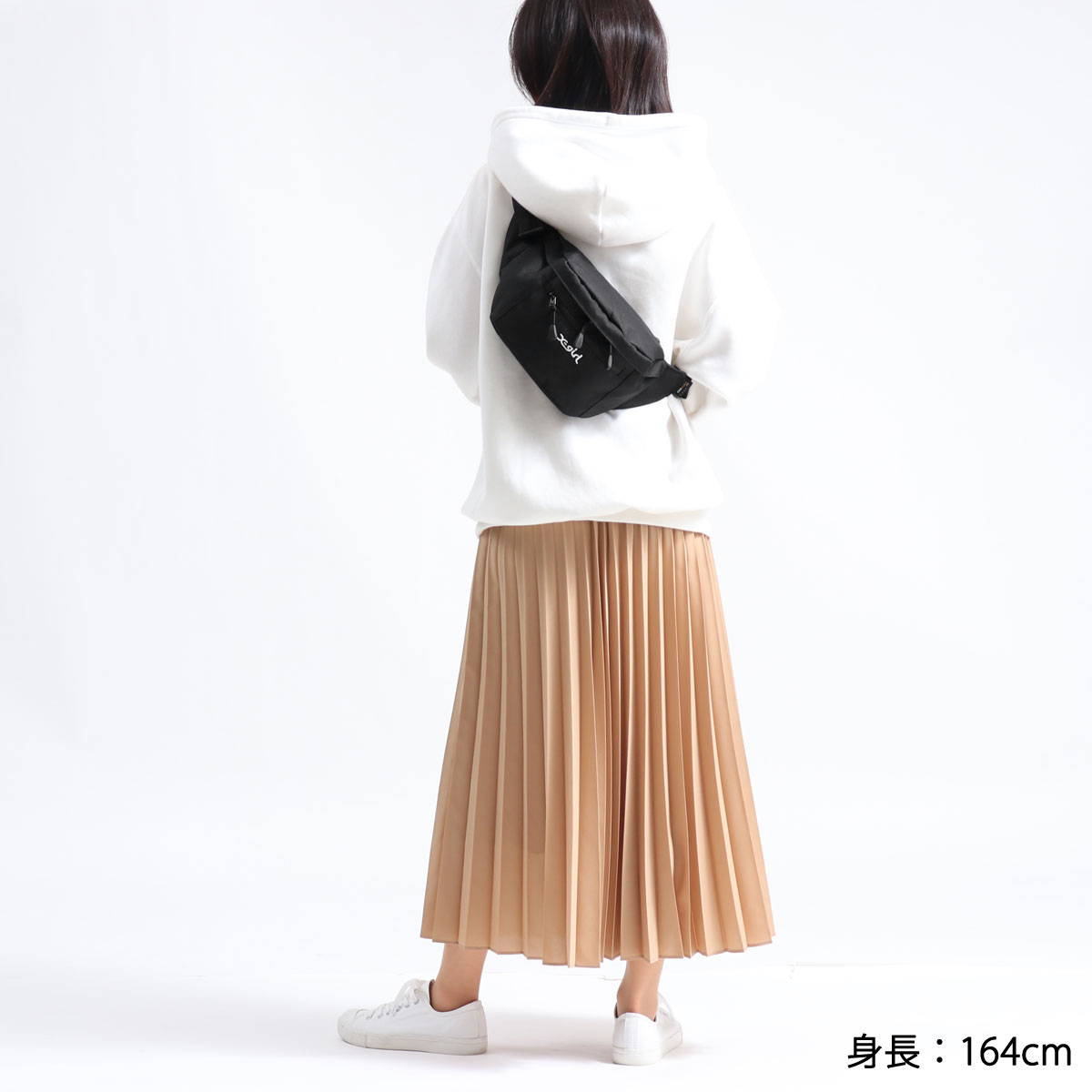 X-girl エックスガール MILLS LOGO ADVENTURE HIP BAG ウエスト