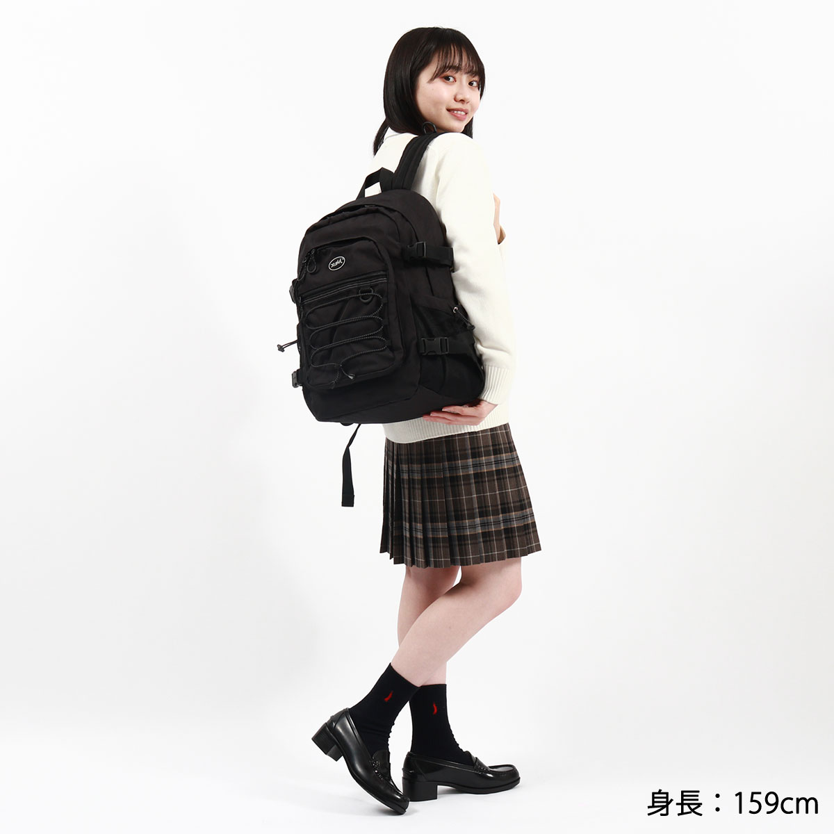 X-girl エックスガール BUNGEE CORD BACKPACK リュックサック X-girl エックスガール BUNGEE CORD BACKPACK リュックサック