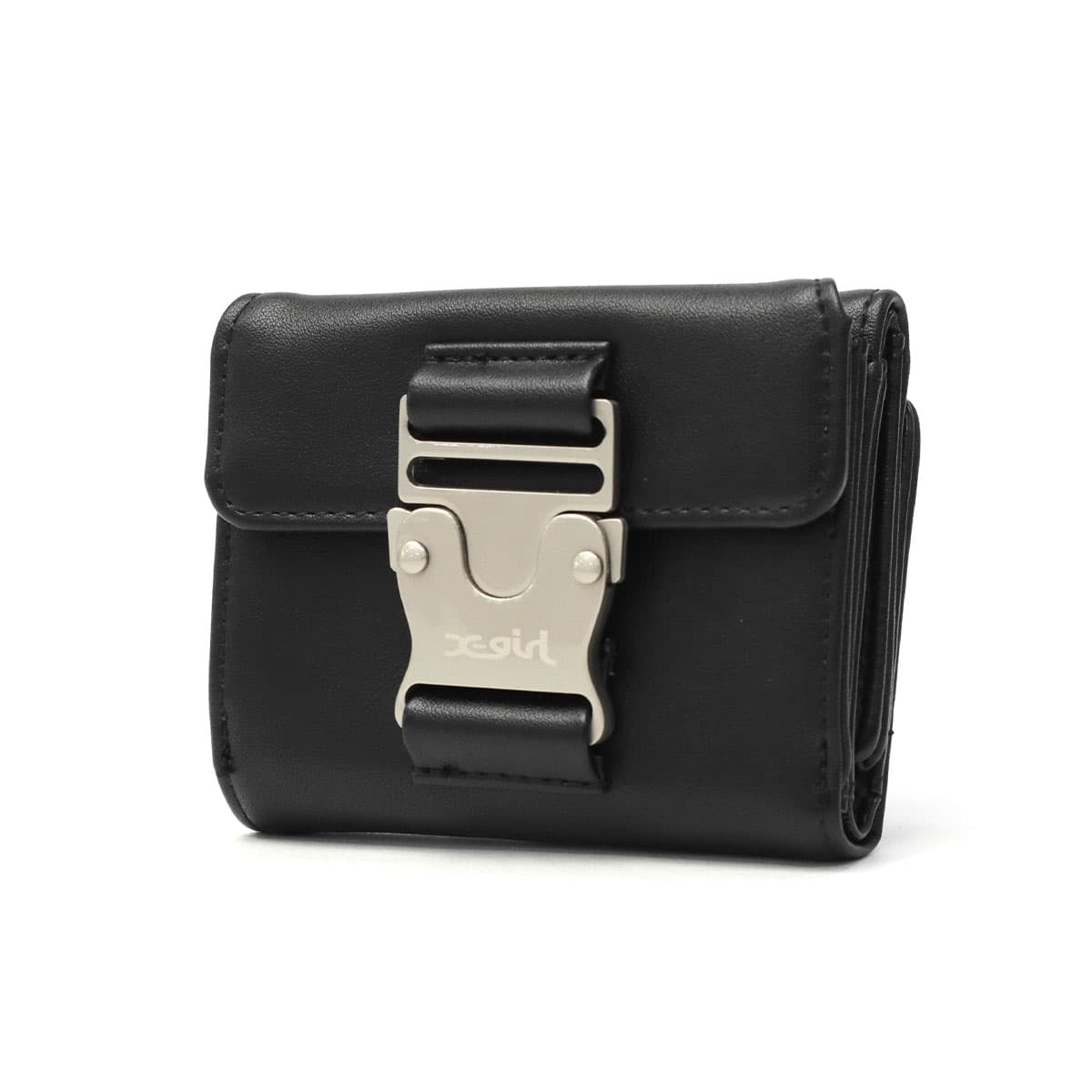 X-girl エックスガール MOTIF BUCKLE MINI WALLET 財布 105243054008