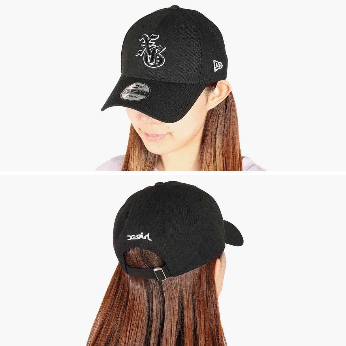 X-girl エックスガール X-girl×NEW ERA 9FORTY EMBLEM CAP