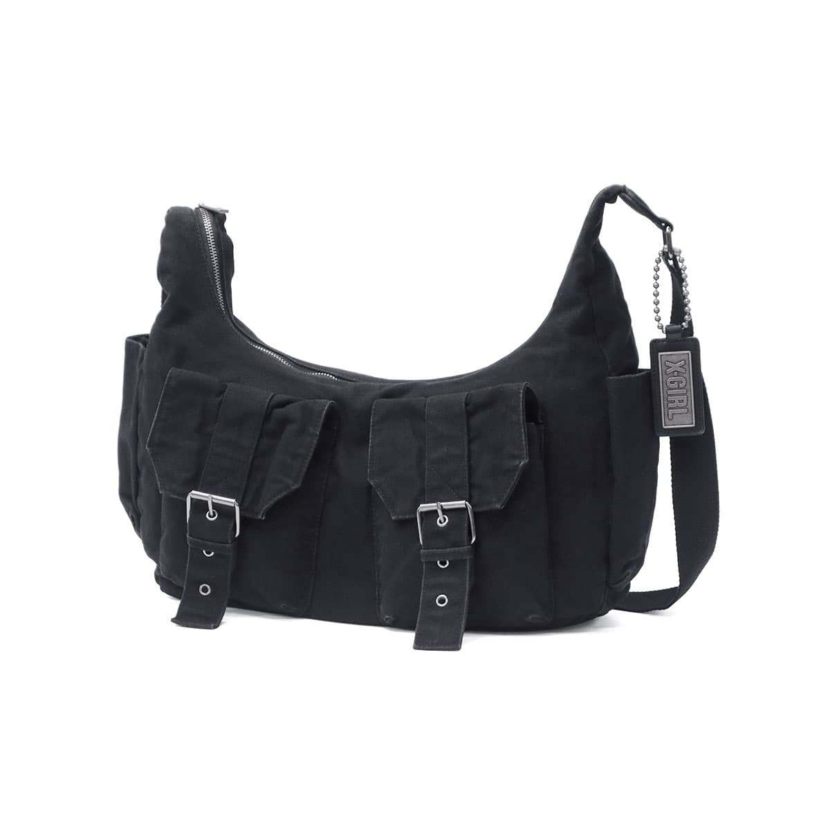 X-girl エックスガール MULTI POCKET SHOULDER BAG ショルダーバッグ 