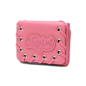 セール30%OFF】 X-girl エックスガール PATCH WALLET 三つ折り財布