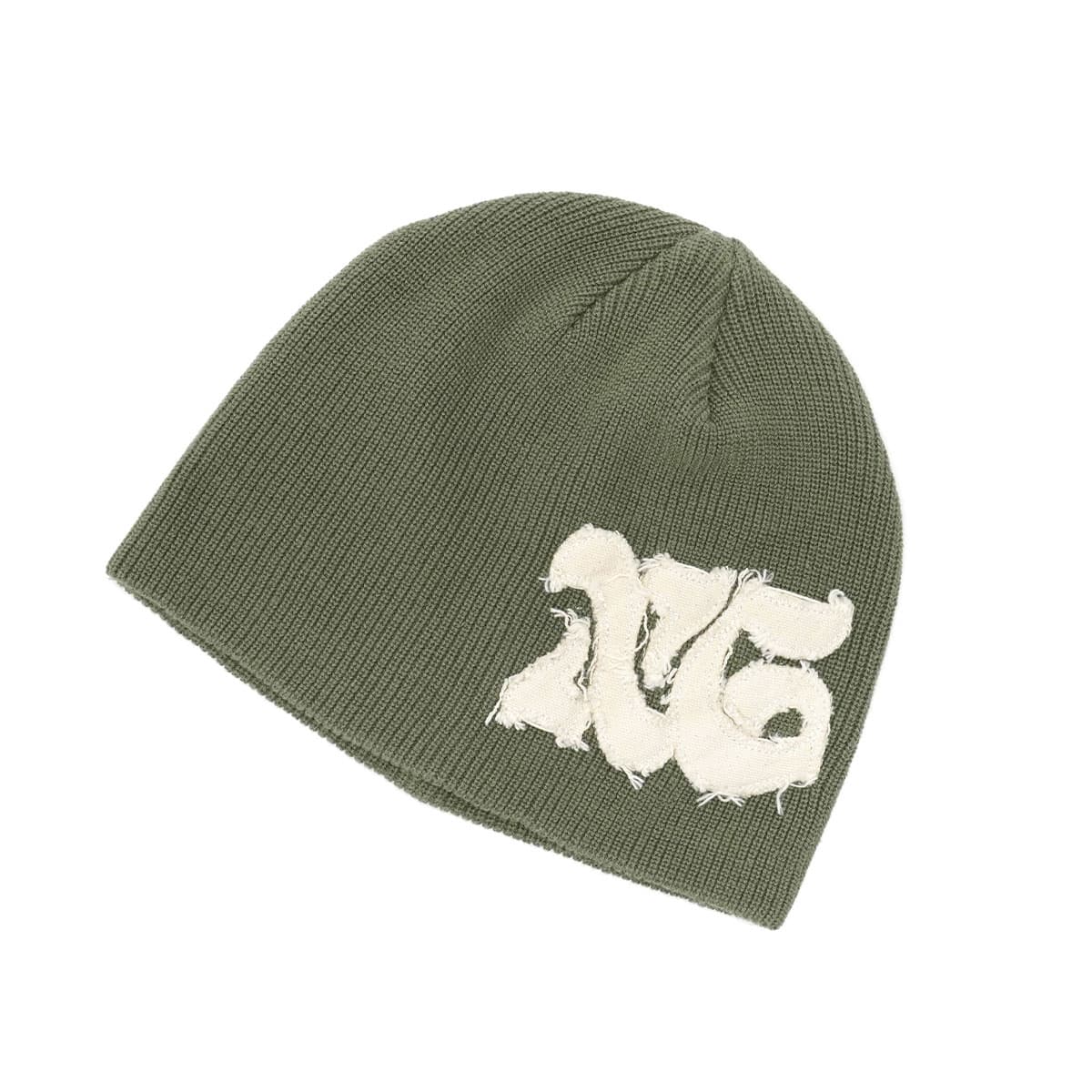 X-girl エックスガール DISTRESSED LOGO PATCH BEANIE ニット帽