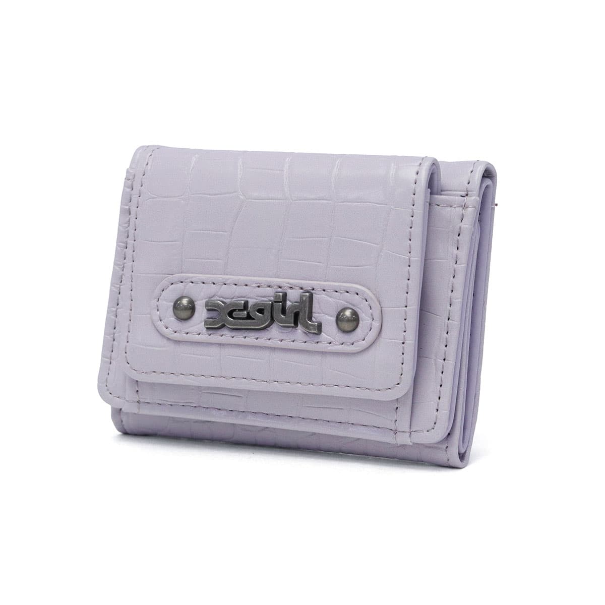 セール30%OFF】 X-girl エックスガール MILLS LOGO FAUX CROCO MINI