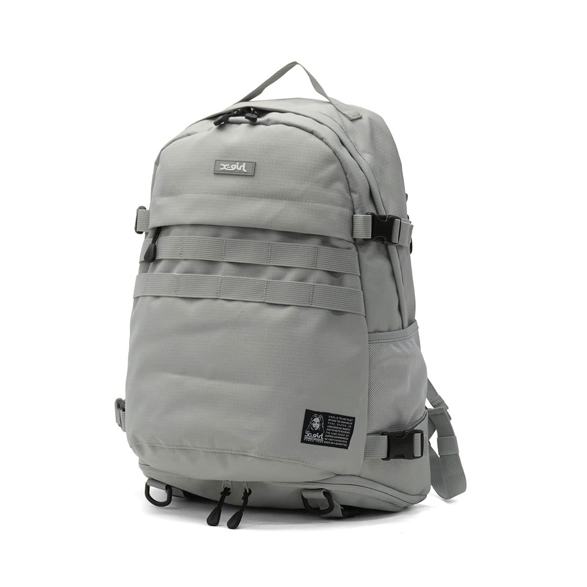 X-girl エックスガール FACE LABEL ADVENTURE BACKPACK リュック 30L