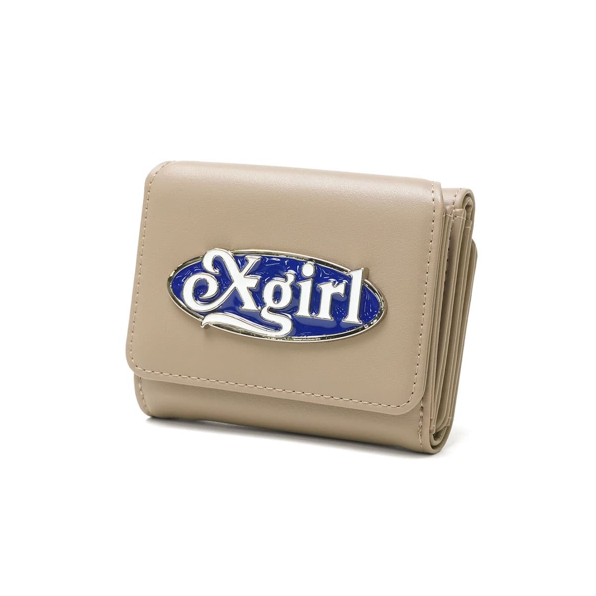 セール30%OFF】 X-girl エックスガール OVAL LOGO CLASP FAUX LEATHER