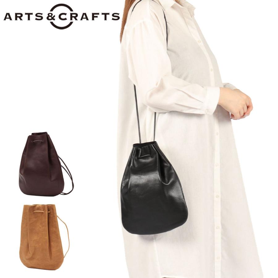 最大40%★9/23限定 アーツアンドクラフツ 巾着バッグ ARTS＆CRAFTS ショルダーバッグ 斜めがけ レザー 本革 小さめ 日本製 HORSE LEATHER DROP SHAPE POUCH M : ギャレリア Bag&Luggage - 通販 - Yahoo!ショッピング