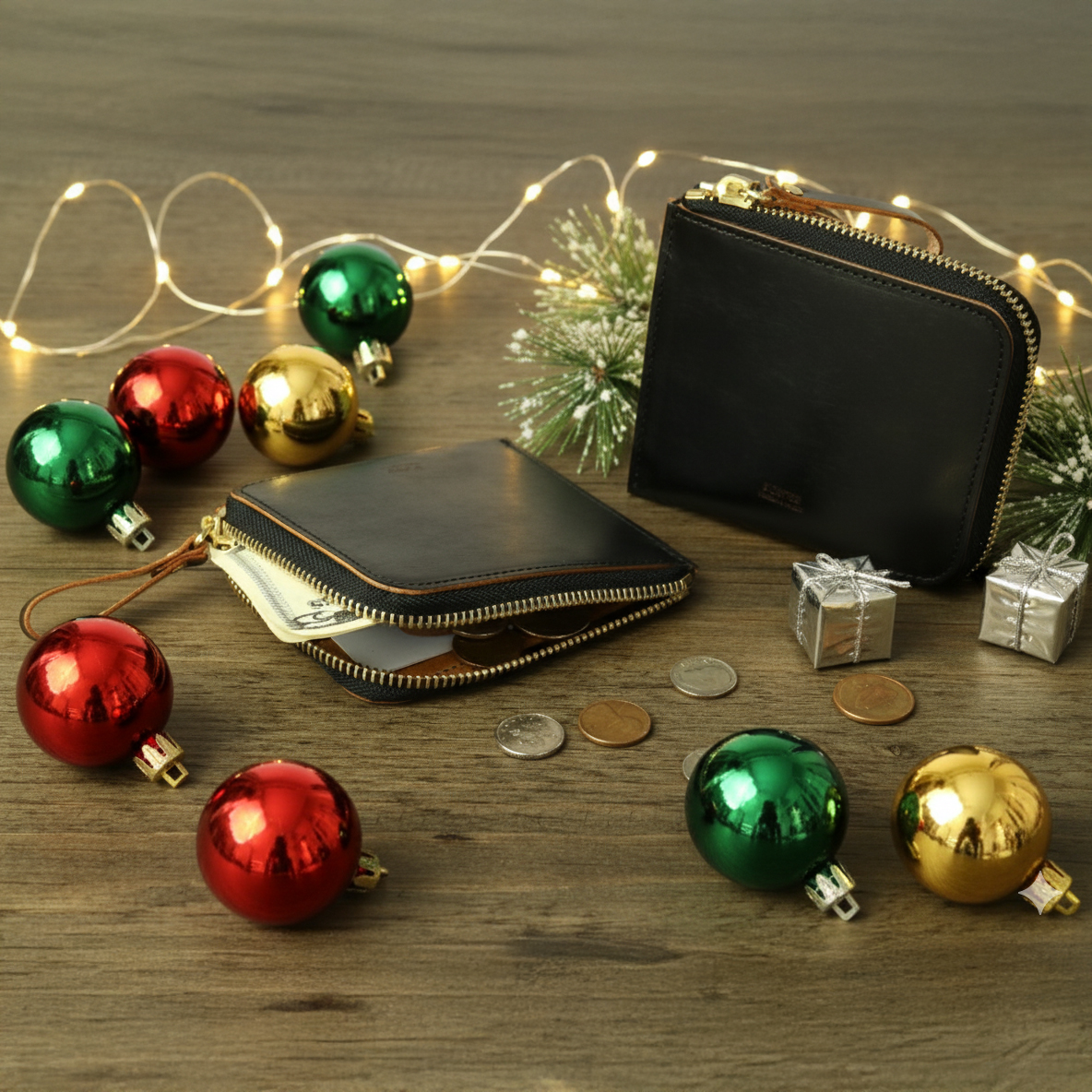 ポーター フィルム ウォレット 187-01349 財布 吉田カバン PORTER FILM WALLET メンズ レディース コインケース 小銭入れ 革 カードも入る ファスナー 薄い財布 ブランド 40代 ジップウォレット L字ファスナー レザー 日本製