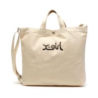 X-girl GbNXK[ SLICE LOGO 2WAY TOTE BAG g[gobO 05194019