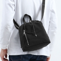 【正規品1年保証】AS2OV アッソブ SHRINK NYLON DRAW STRING SHOULDER 091706