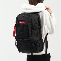MILKFED. ミルクフェド NEO EMBROIDERY BIG BACKPACK BAR リュックサック 03192048