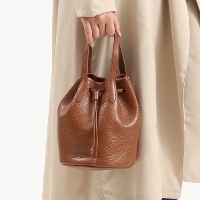 blancle ブランクレ NUME SHRINK LEATHER NUME SHRINK BASIC MINI PURSE TOTE 巾着バッグ bc1119