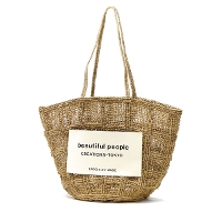 beautiful people ビューティフルピープル abaca knitting tote bag トートバッグ 7325611952