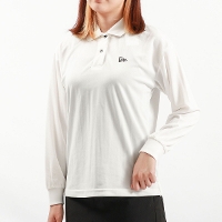 【正規取扱店】NEW ERA GOLF ニューエラ ゴルフ WOMEN'S 長袖 鹿の子 ポロシャツ