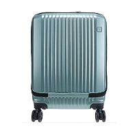 【保証付】SaxoLine サクソライン 機内持ち込みサイズ ストッパー付スプリングキャスター スーツケース 34L 08455